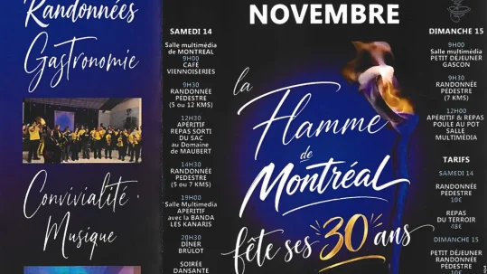 Flamme de Montréal 30 ans